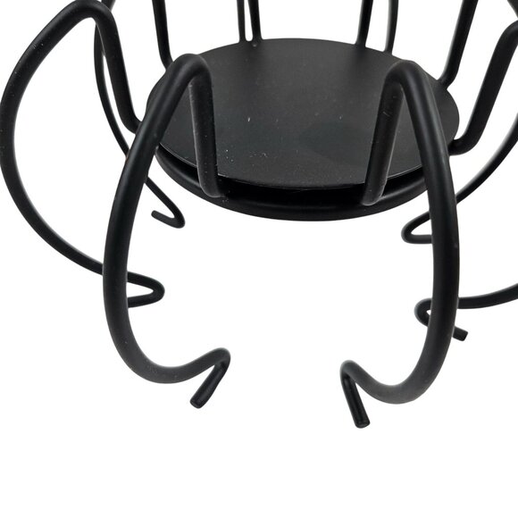 Partylite Black Metal Spider Candle Holder Decorative Home Accent Wrought Iron - Picture 12 of 12